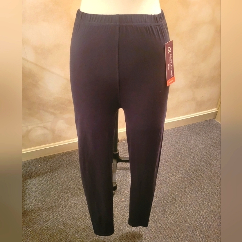 3pk Comfy Leggings Charcoal Grey ankle length